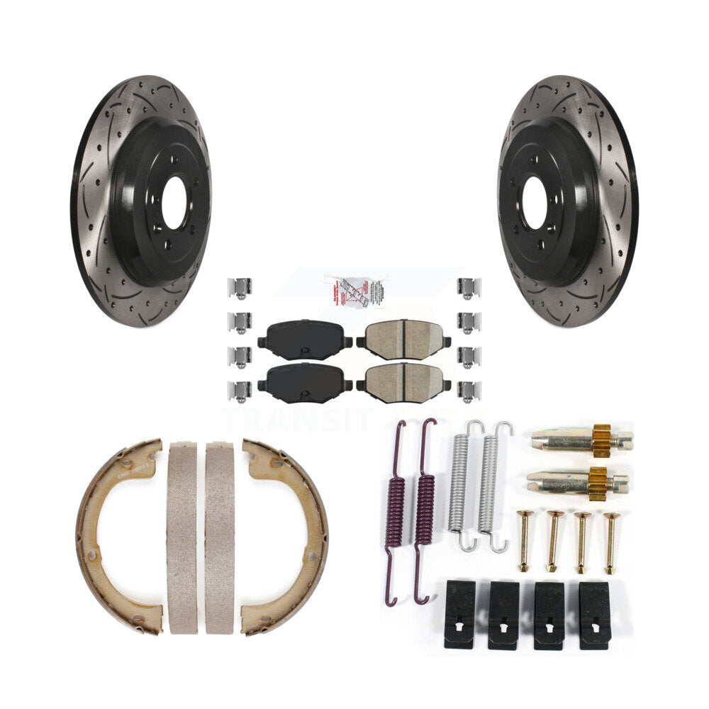 [Arrière] Disque et plaquette de frein pour KDA-103719