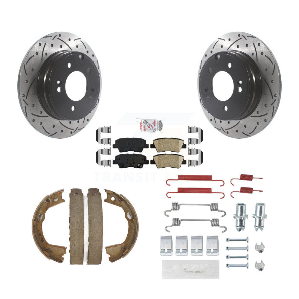 [Arrière] Disque et plaquette de frein pour Kia Optima KDA-103795