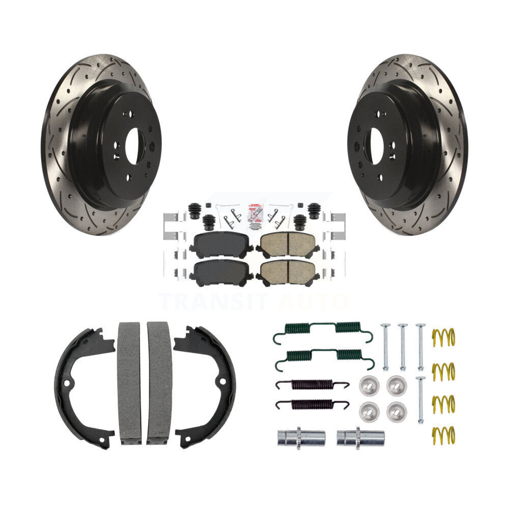[Arrière] Disque et plaquette de frein pour Acura MDX KDA-103821