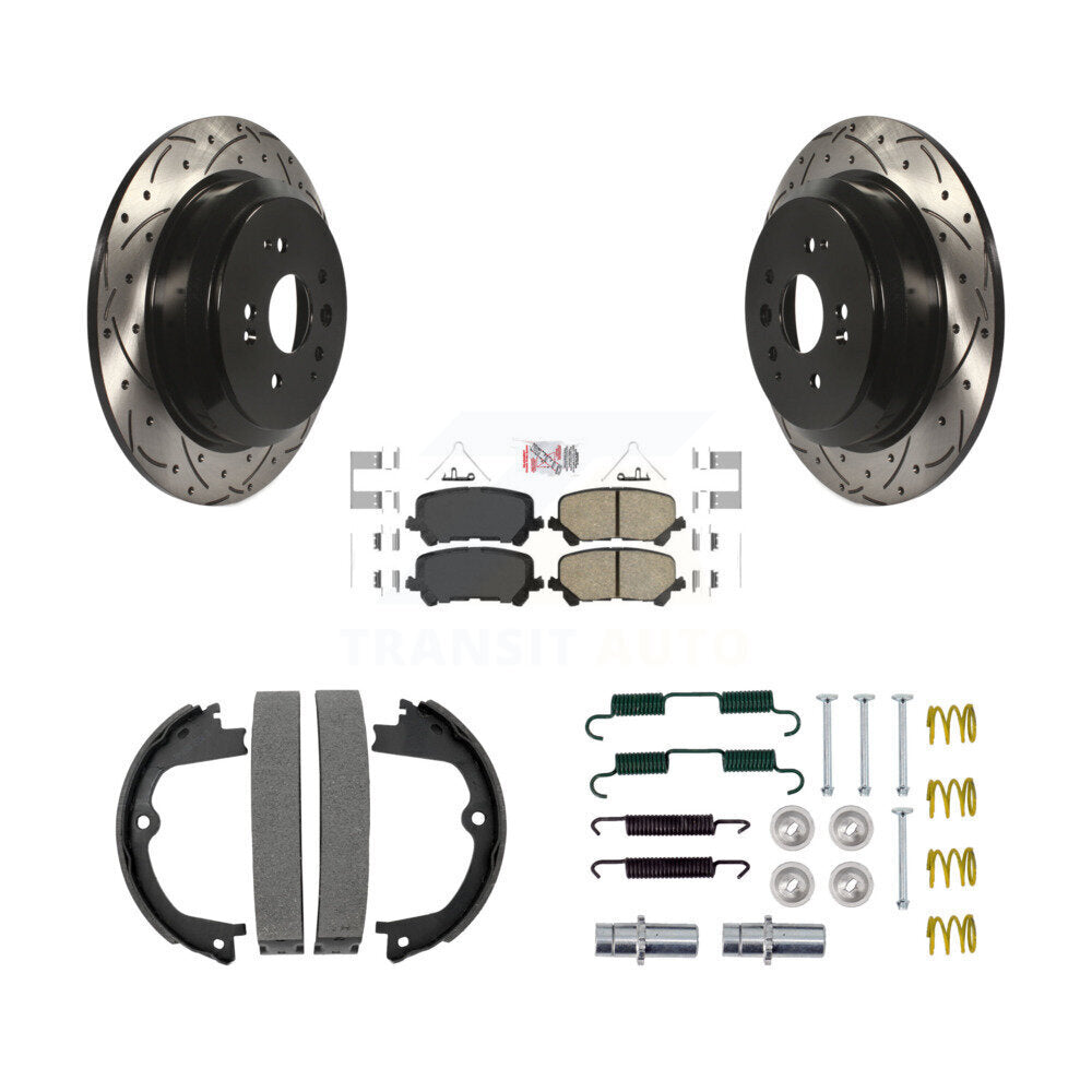 [Arrière] Disque et plaquette de frein pour Acura MDX KDA-103822