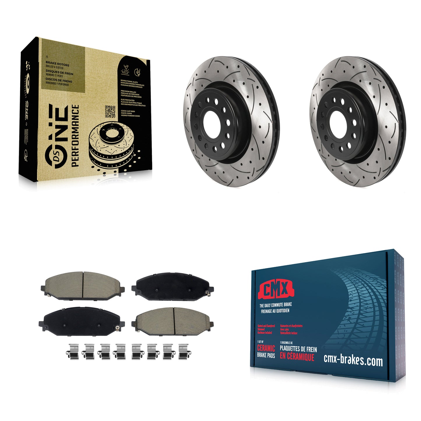 [Avant] Disque et plaquette de frein pour Ram 1500 KDC-100054