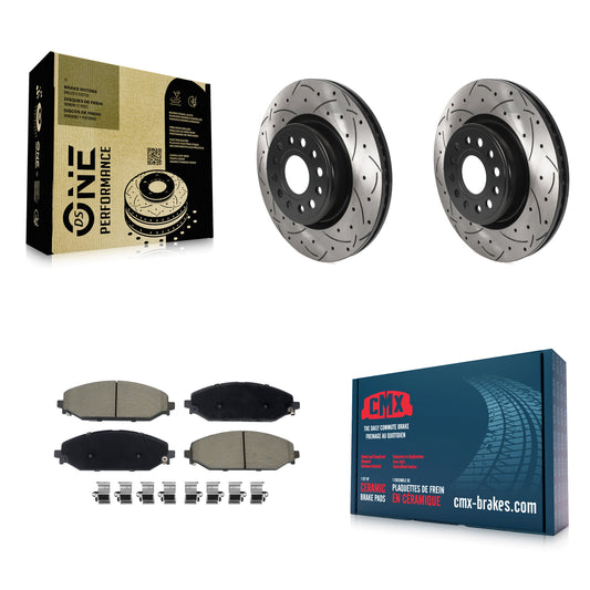 [Avant] Disque et plaquette de frein pour Ram 1500 KDC-100054