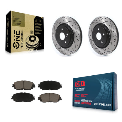 [Avant] Disque et plaquette de frein pour 20-23 Toyota Camry XSE With TRD Package KDC-100113
