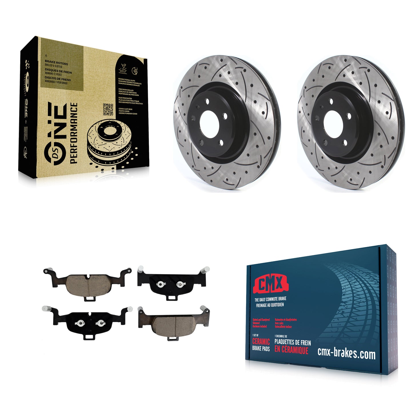 [Avant] Disque et plaquette de frein pour Audi A4 Quattro Q5 A5 Sportback allroad KDC-100157