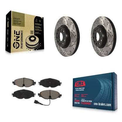 [Avant] Disque et plaquette de frein pour Volkswagen Golf Taos SportWagen Audi GTI KDC-100200