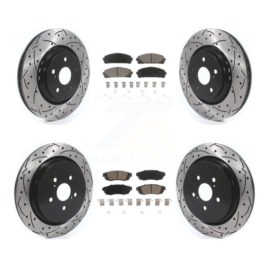 [Avant et Arrière] Disque et plaquette de frein pour Lexus RX350 RX450h RX350L RX450hL KDC-100500