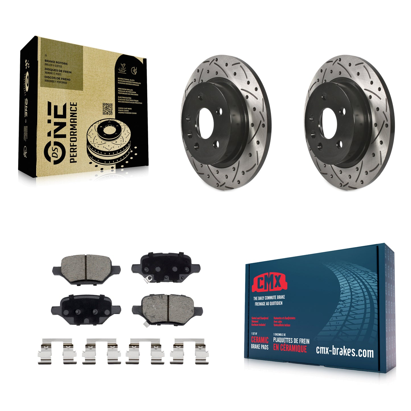 [Arrière] Disque et plaquette de frein pour 2018-2022 Buick Encore Chevrolet Trax KDC-100784