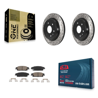 [Arrière] Disque et plaquette de frein pour Chevrolet Silverado 1500 LD GMC Sierra KDC-100979