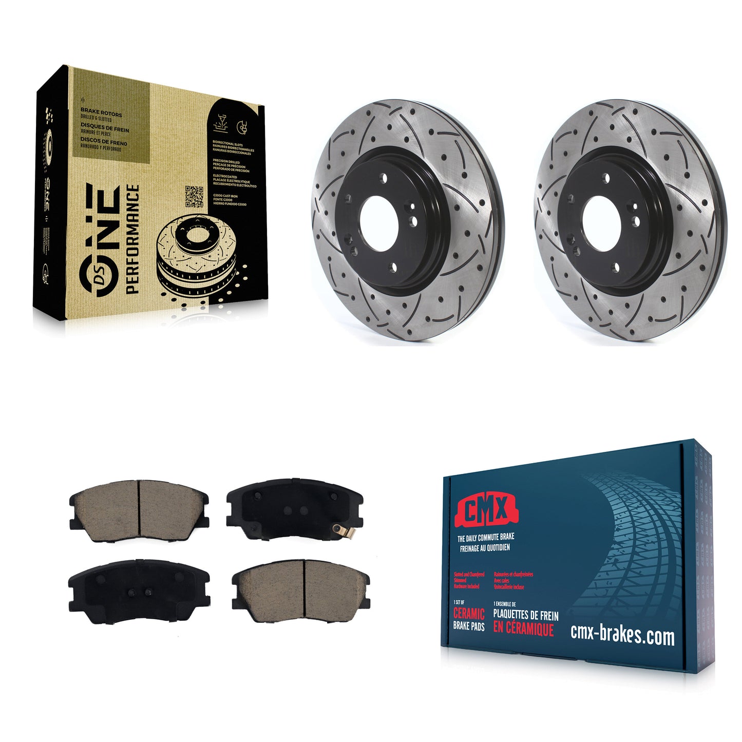 [Avant] Disque et plaquette de frein pour Kia Soul EV KDC-100985