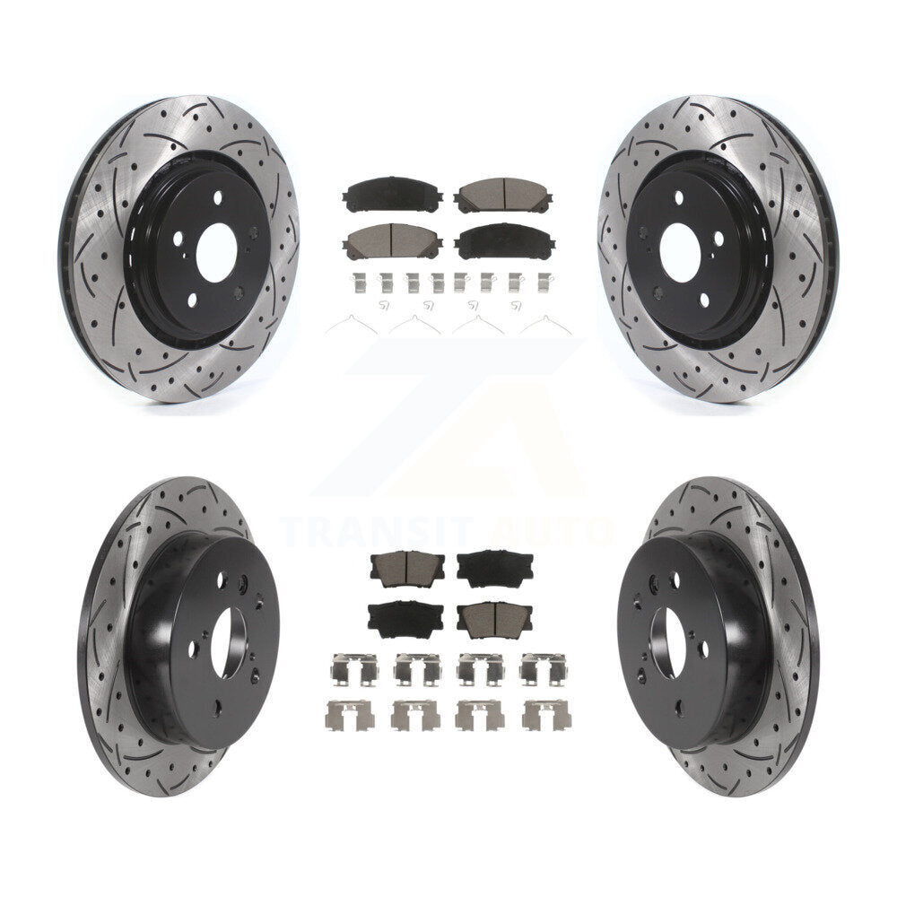 [Avant et Arrière] Disque et plaquette de frein pour 2022 Toyota Camry TRD KDC-100996