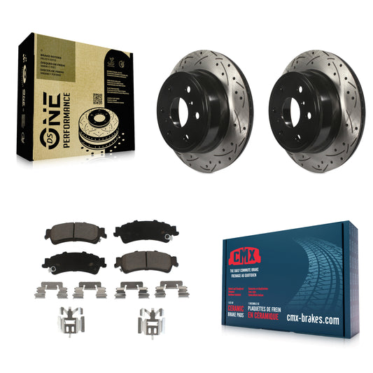 [Arrière] Disque et plaquette de frein pour GMC Sierra 1500 Classic KDC-101008