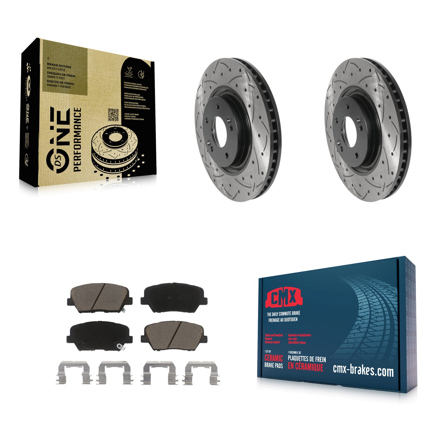 [Avant] Disque et plaquette de frein pour 2019-2022 Hyundai Nexo KDC-101013