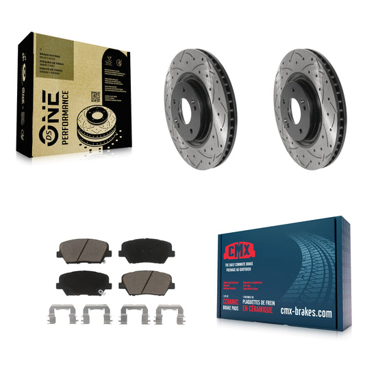 [Avant] Disque et plaquette de frein pour 2019-2022 Hyundai Nexo KDC-101013