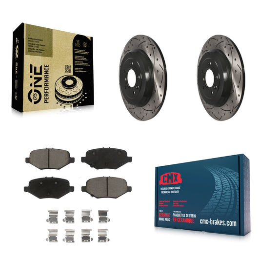 [Arrière] Disque et plaquette de frein pour Ford Explorer Without Heavy Duty Brakes KDC-101031