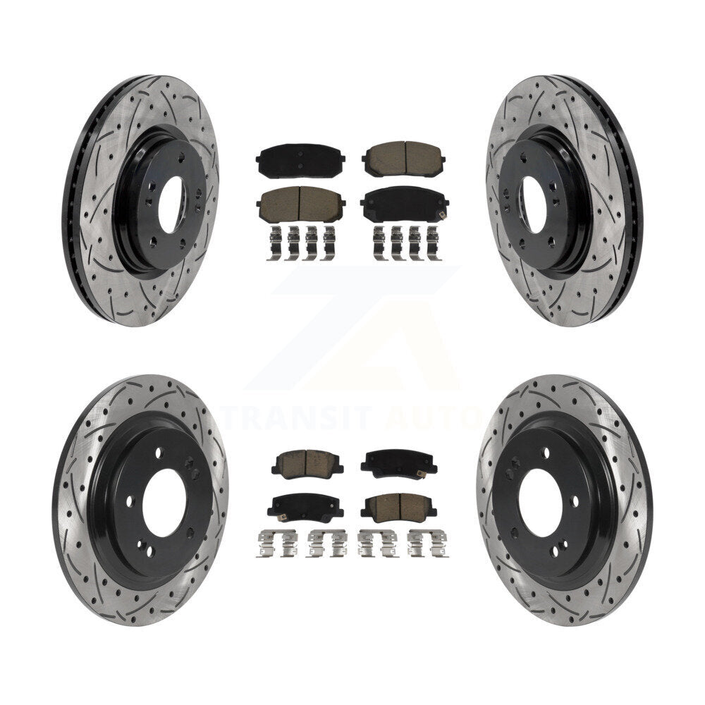 [Avant et Arrière] Disque et plaquette de frein pour Hyundai Sonata Kia Niro EV K5 KDC-101067