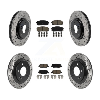 [Avant et Arrière] Disque et plaquette de frein pour Hyundai Sonata Kia Niro EV K5 KDC-101067
