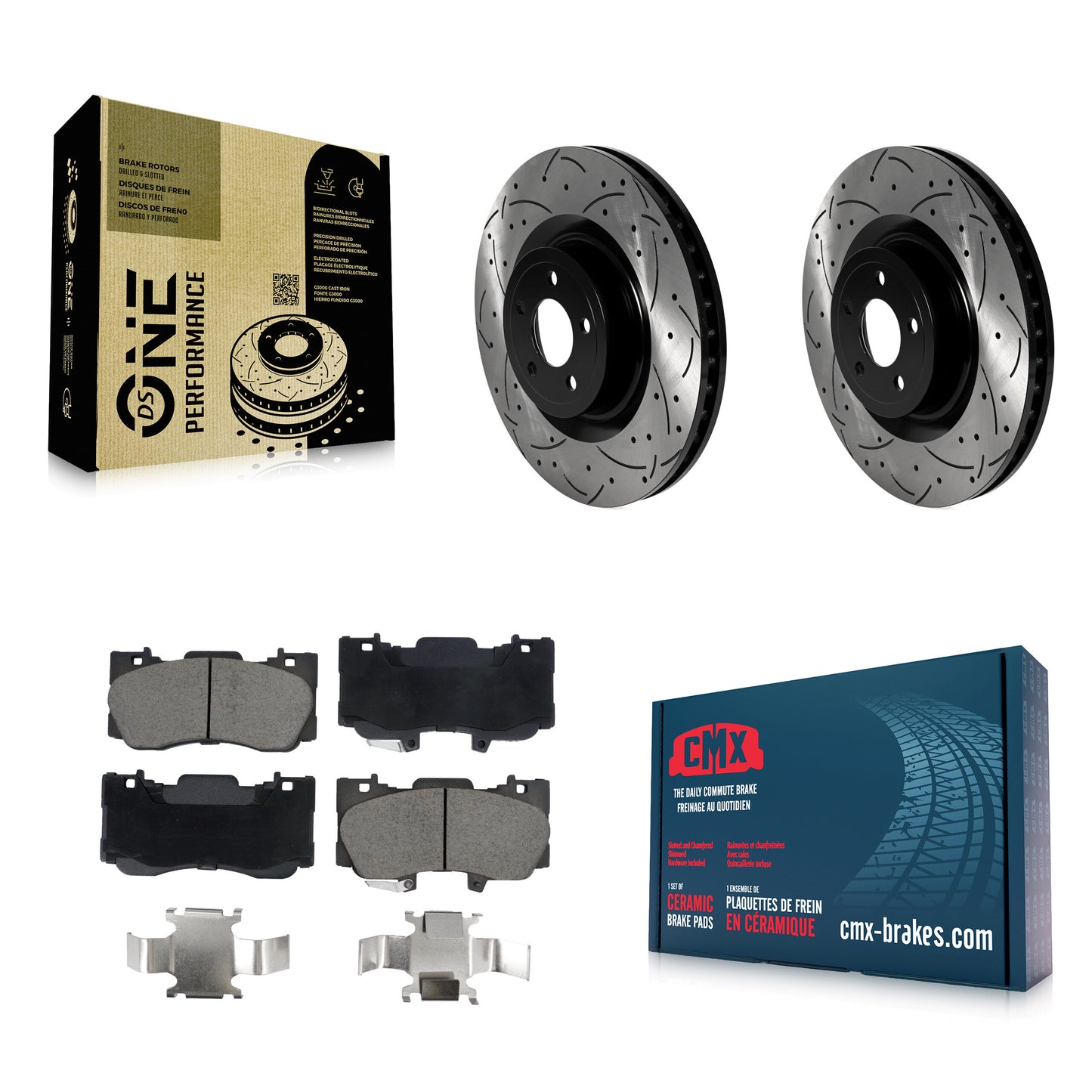 [Avant] Disque et plaquette de frein pour Ford Mustang KDC-101102