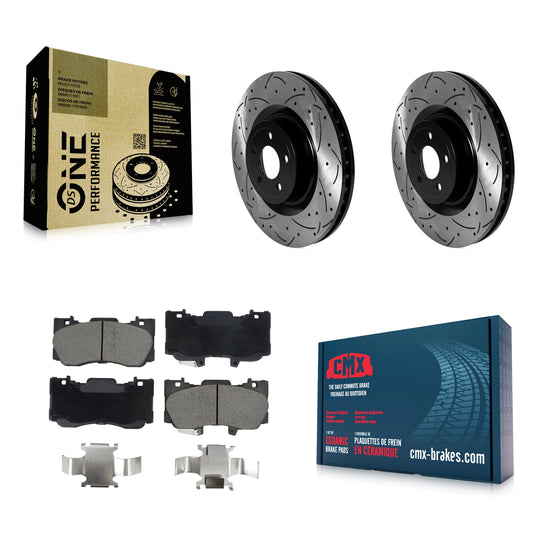 [Avant] Disque et plaquette de frein pour Ford Mustang KDC-101102