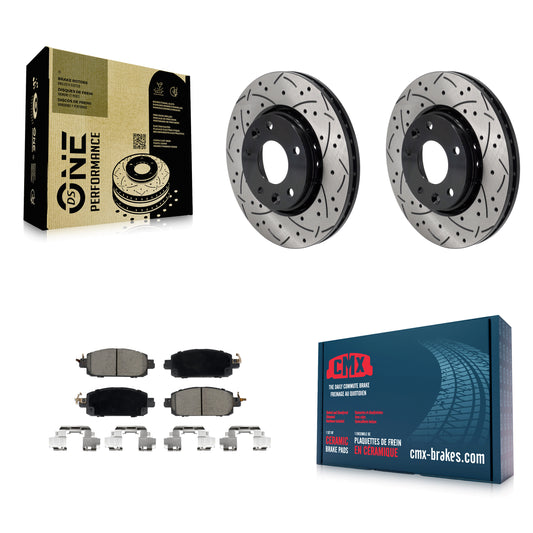 [Avant] Disque et plaquette de frein pour Nissan Kicks Sentra KDC-101113