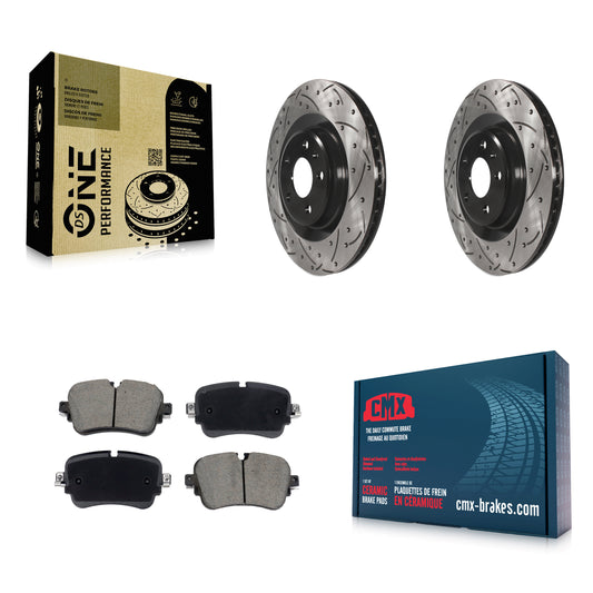 [Arrière] Disque et plaquette de frein pour Audi Q7 With 330mm Diameter Rotor KDC-101116