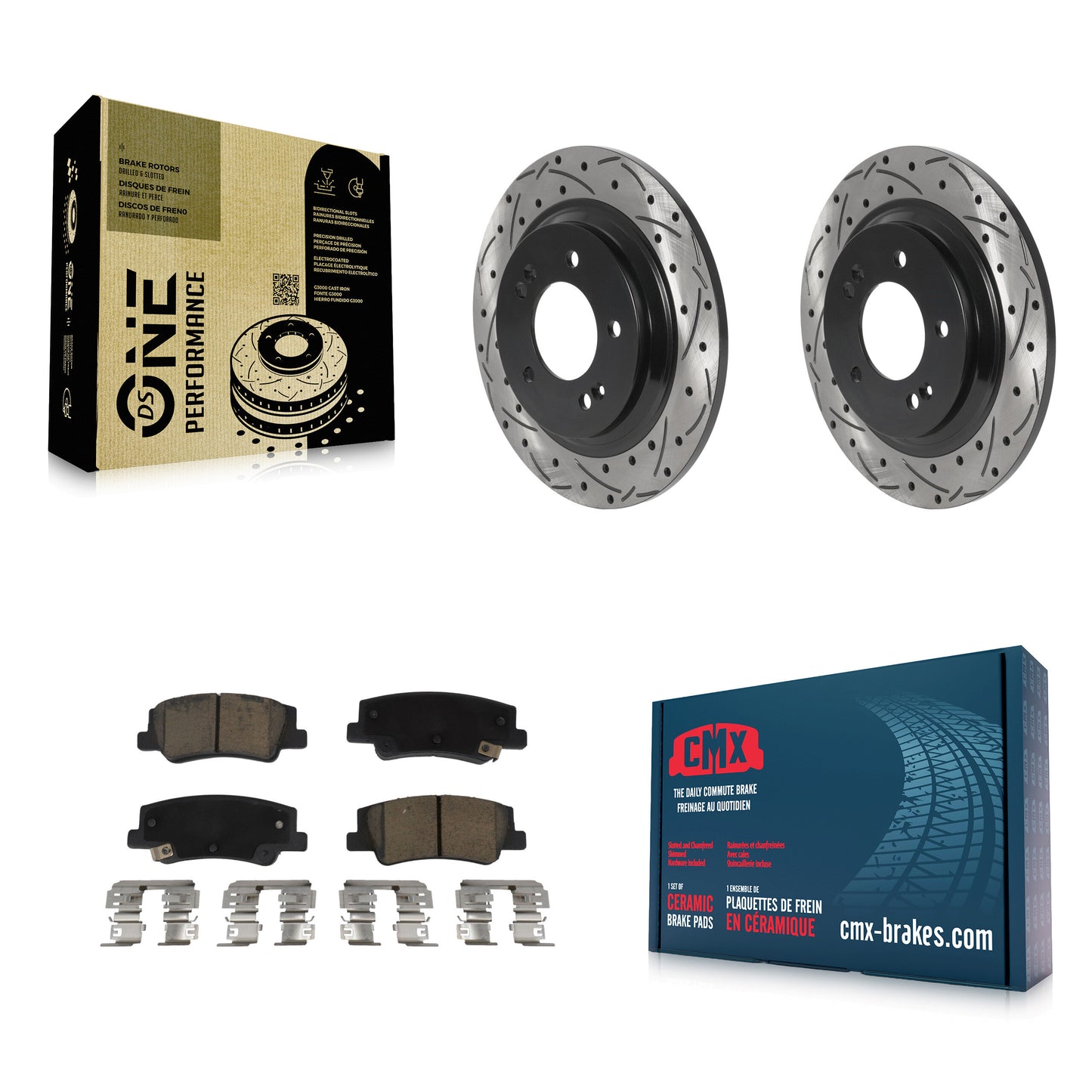 [Arrière] Disque et plaquette de frein pour Hyundai Sonata Kia Niro EV K5 KDC-101121