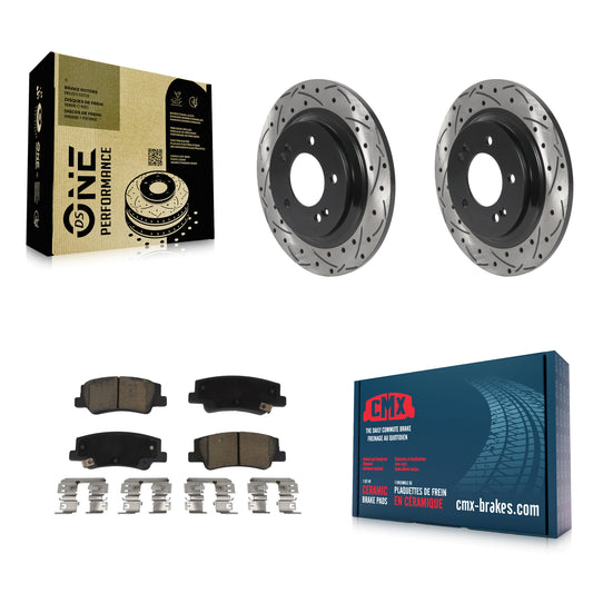[Arrière] Disque et plaquette de frein pour Hyundai Sonata Kia Niro EV K5 KDC-101121
