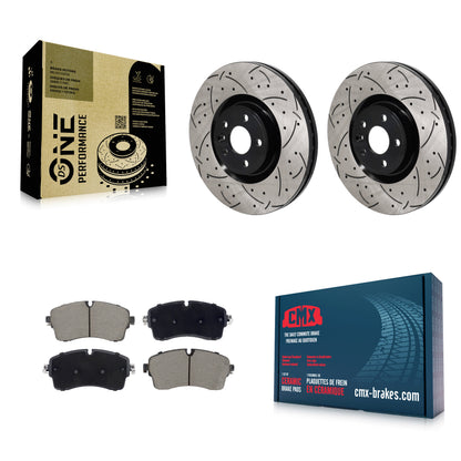 [Avant] Disque et plaquette de frein pour Land Rover Range Evoque Jaguar E-Pace KDC-101140