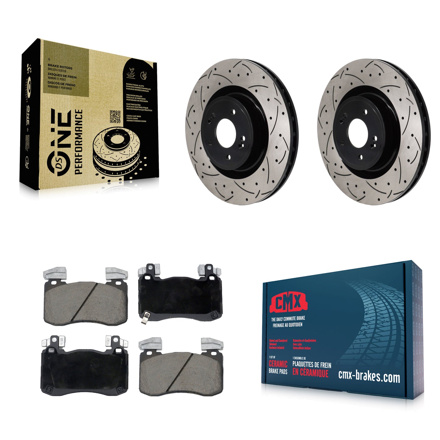 [Avant] Disque et plaquette de frein pour Genesis G70 Kia Stinger KDC-101145
