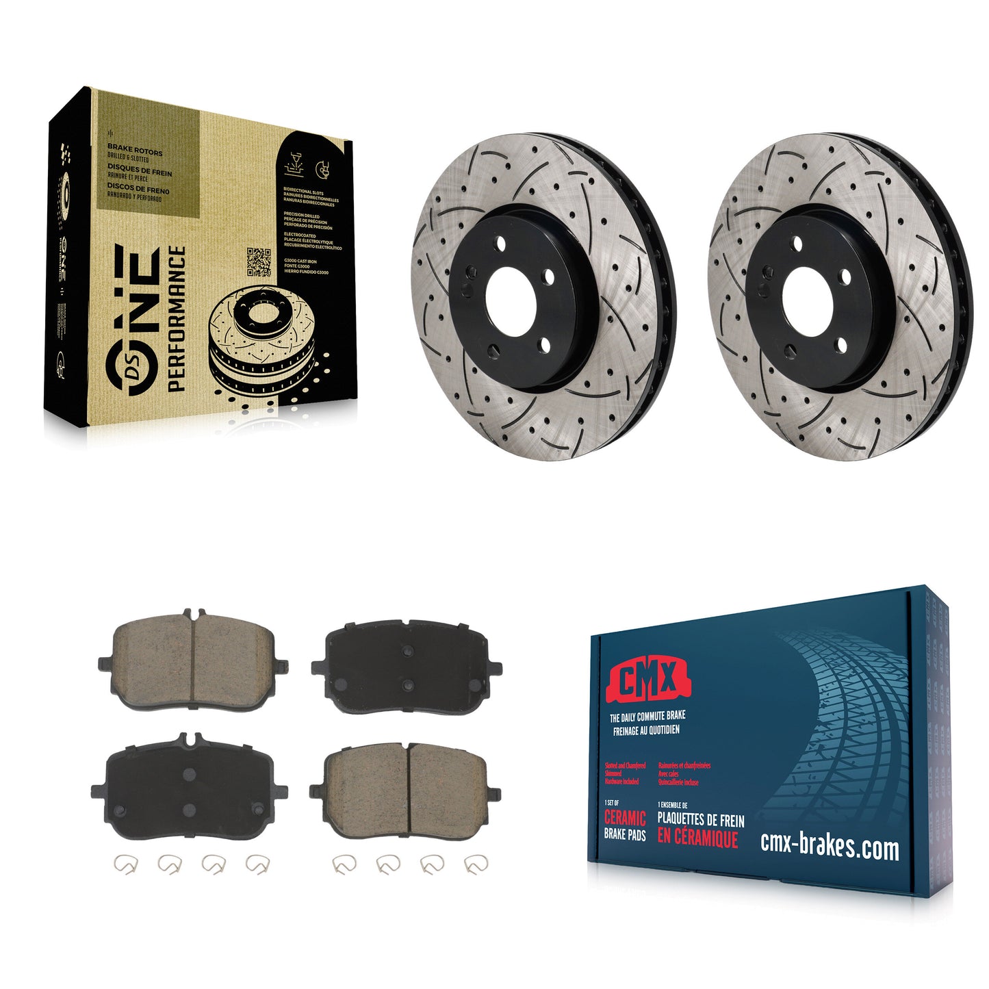 [Avant] Disque et plaquette de frein pour Mercedes-Benz A220 CLA250 KDC-101146