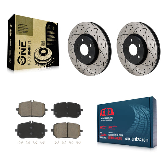 [Avant] Disque et plaquette de frein pour Mercedes-Benz A220 CLA250 KDC-101146