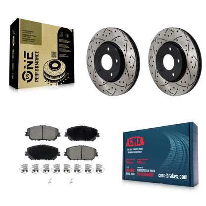 [Avant] Disque et plaquette de frein pour Nissan Rogue KDC-101149
