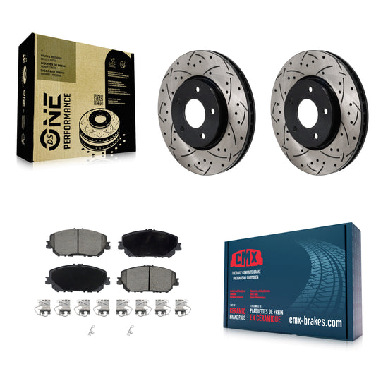 [Avant] Disque et plaquette de frein pour Nissan Rogue KDC-101149