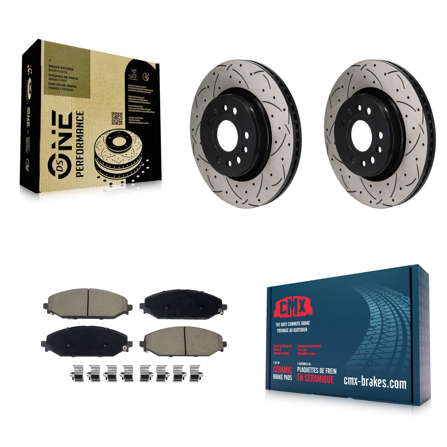 [Avant] Disque et plaquette de frein pour Ram 1500 Jeep Wagoneer Grand L KDC-101152