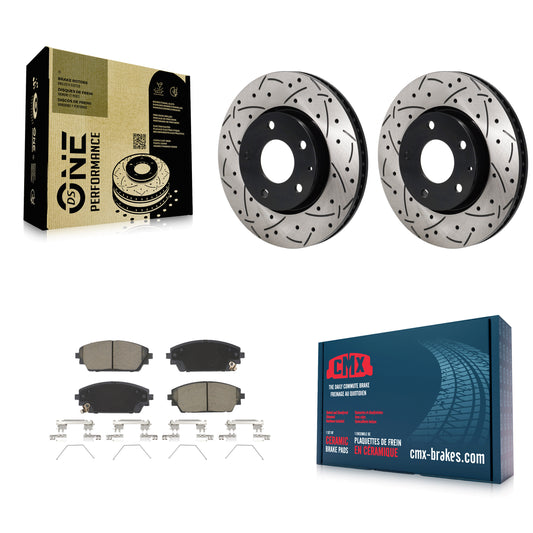 [Avant] Disque et plaquette de frein pour Mazda 3 Sport FWD KDC-101163