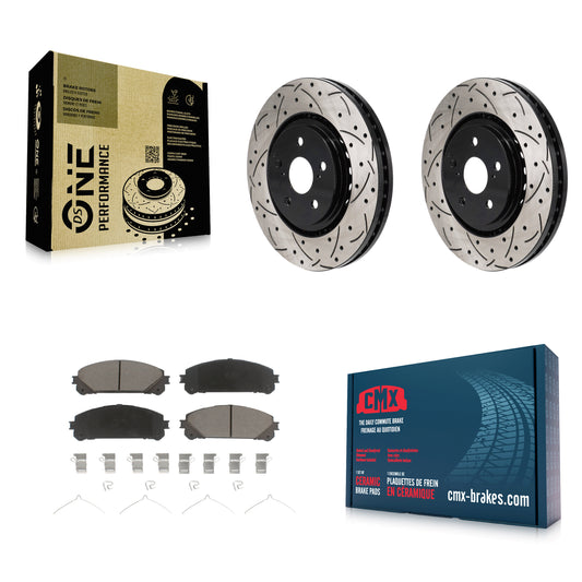 [Avant] Disque et plaquette de frein pour Toyota Sienna RAV4 Prime bZ4X Subaru KDC-101165