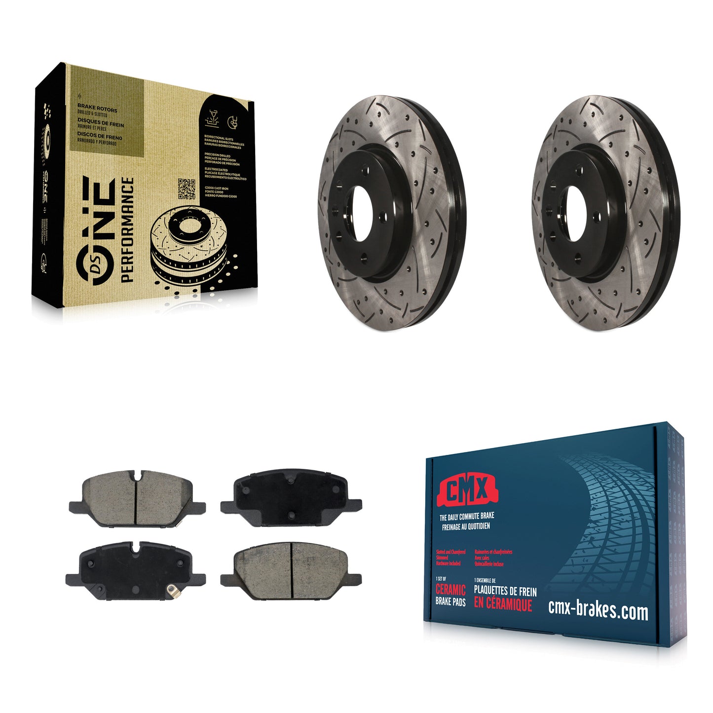 [Avant] Disque et plaquette de frein pour GMC Terrain KDC-101172