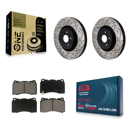 [Avant] Disque et plaquette de frein pour Subaru BRZ Impreza Toyota 86 KDC-101173