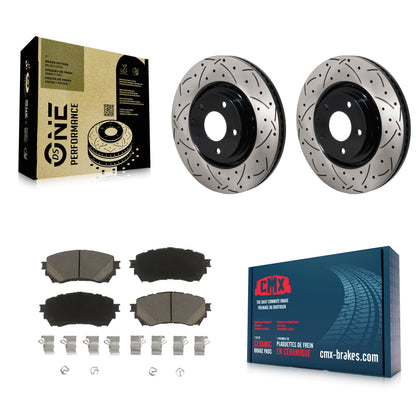 [Avant] Disque et plaquette de frein pour 2021 Mazda 6 Turbocharged KDC-101176