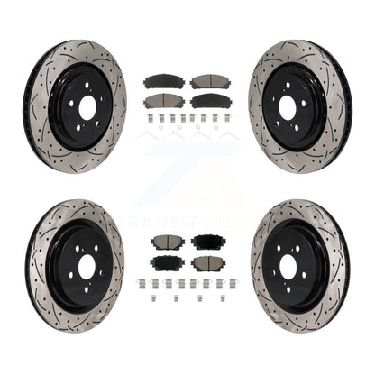 [Avant et Arrière] Disque et plaquette de frein pour 2020-2022 Toyota Highlander KDC-101187