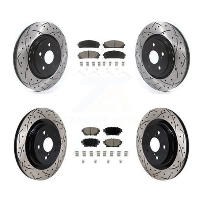 [Avant et Arrière] Disque et plaquette de frein pour Lexus NX350h NX350 NX250 Toyota KDC-101188