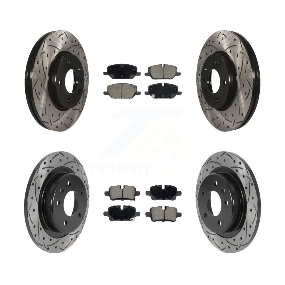 [Avant et Arrière] Disque et plaquette de frein pour GMC Terrain KDC-101195
