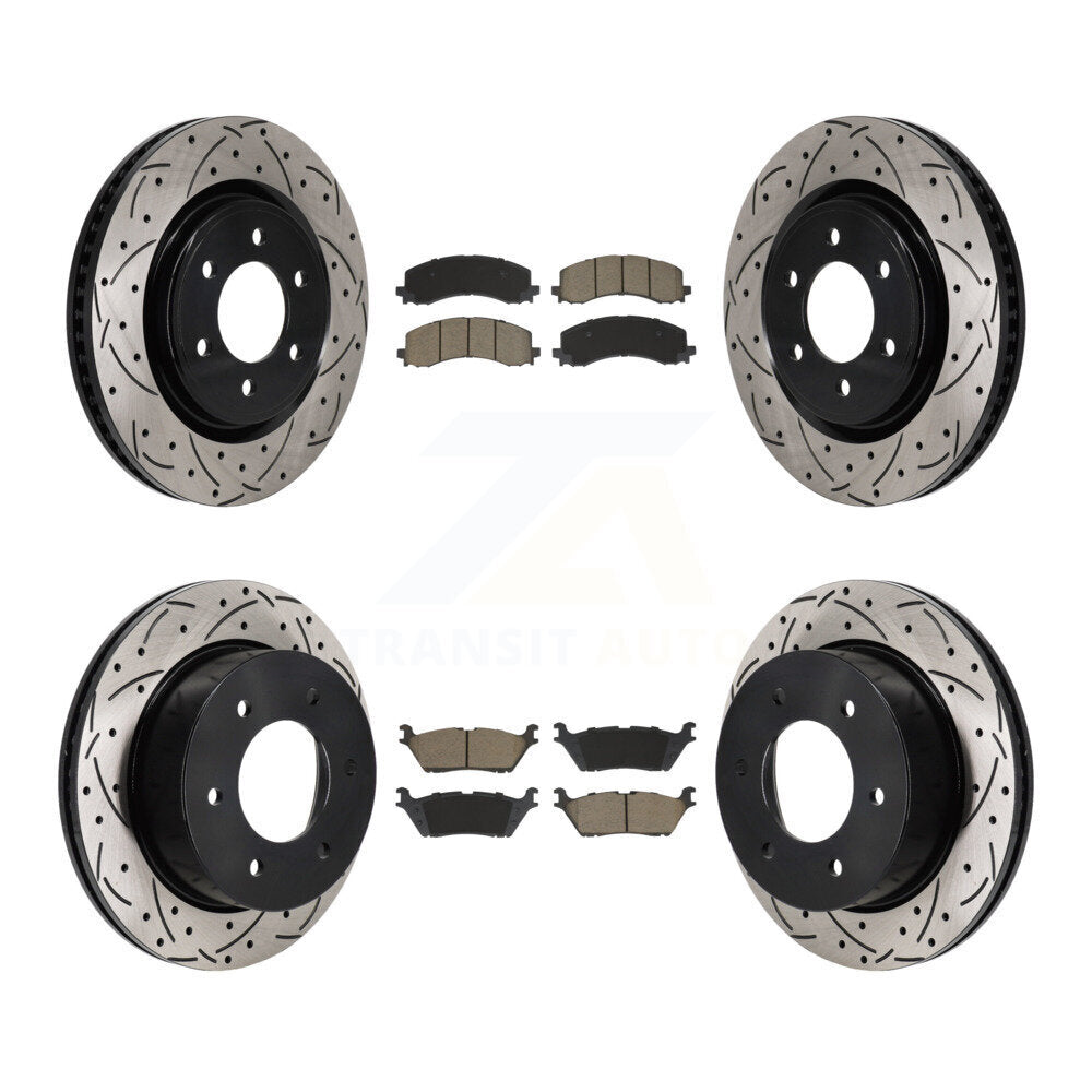 [Avant et Arrière] Disque et plaquette de frein pour 2022-2023 Ford Bronco 3.0L KDC-101198