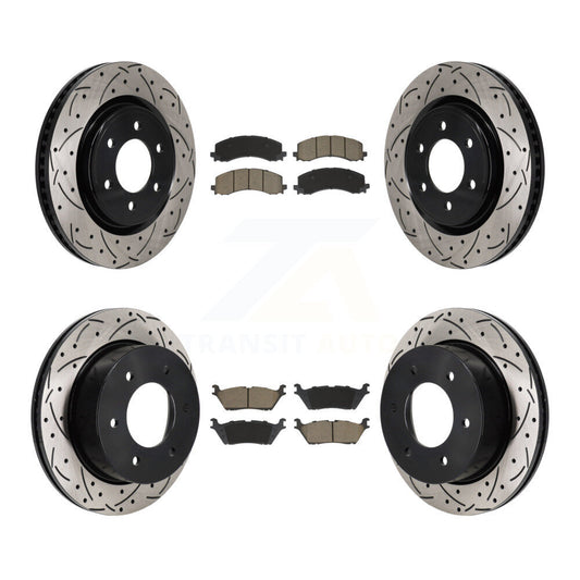 [Avant et Arrière] Disque et plaquette de frein pour 2022-2023 Ford Bronco 3.0L KDC-101198