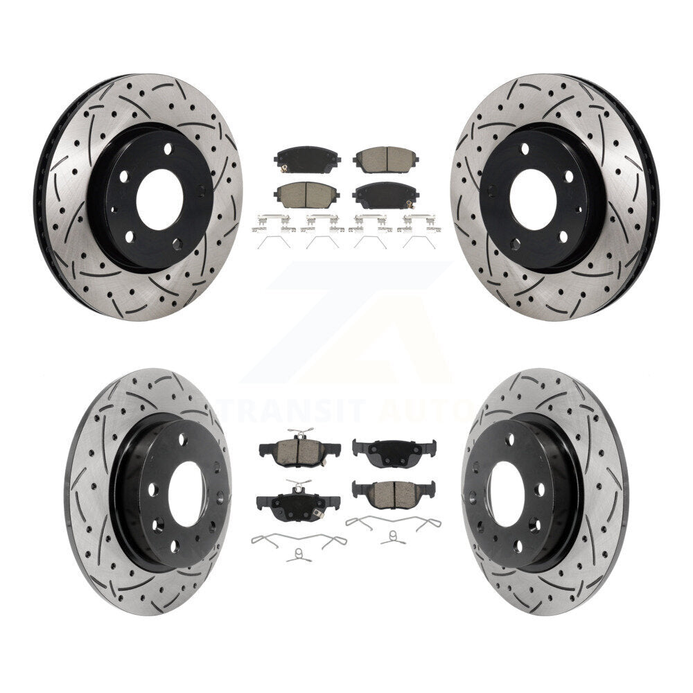 [Avant et Arrière] Disque et plaquette de frein pour Mazda 3 Sport FWD KDC-101208