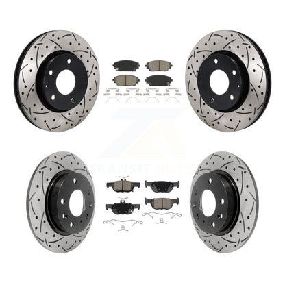 [Avant et Arrière] Disque et plaquette de frein pour Mazda 3 Sport FWD KDC-101208