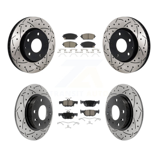 [Avant et Arrière] Disque et plaquette de frein pour Mazda 3 Sport FWD KDC-101208
