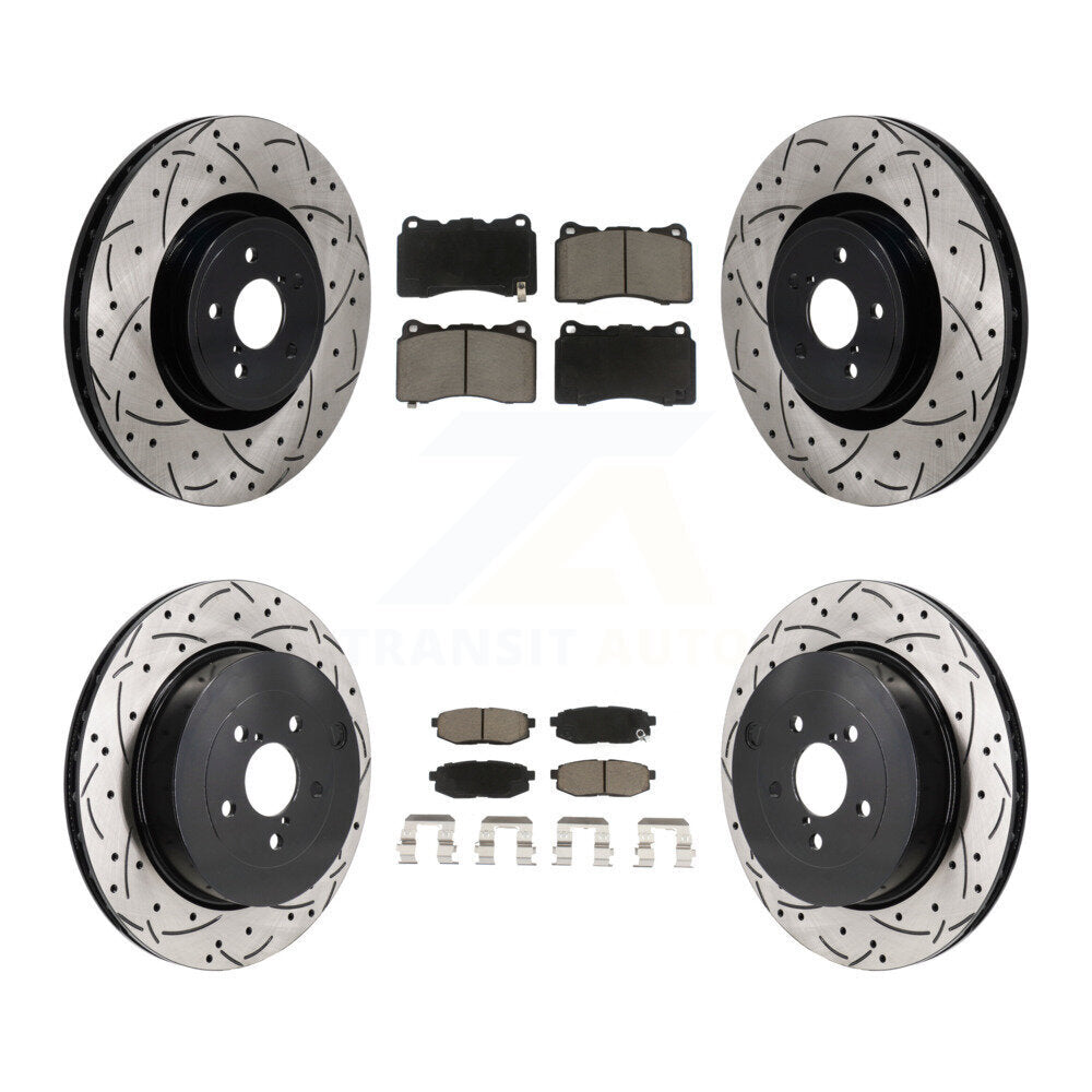 [Avant et Arrière] Disque et plaquette de frein pour Subaru BRZ Base With Brembo Brakes KDC-101220
