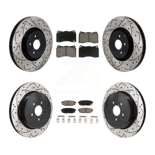 [Avant et Arrière] Disque et plaquette de frein pour Subaru BRZ Base With Brembo Brakes KDC-101220
