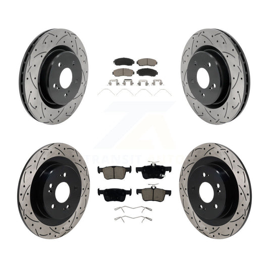 [Avant et Arrière] Disque et plaquette de frein pour 2021-2023 Acura TLX 2.0L KDC-101231