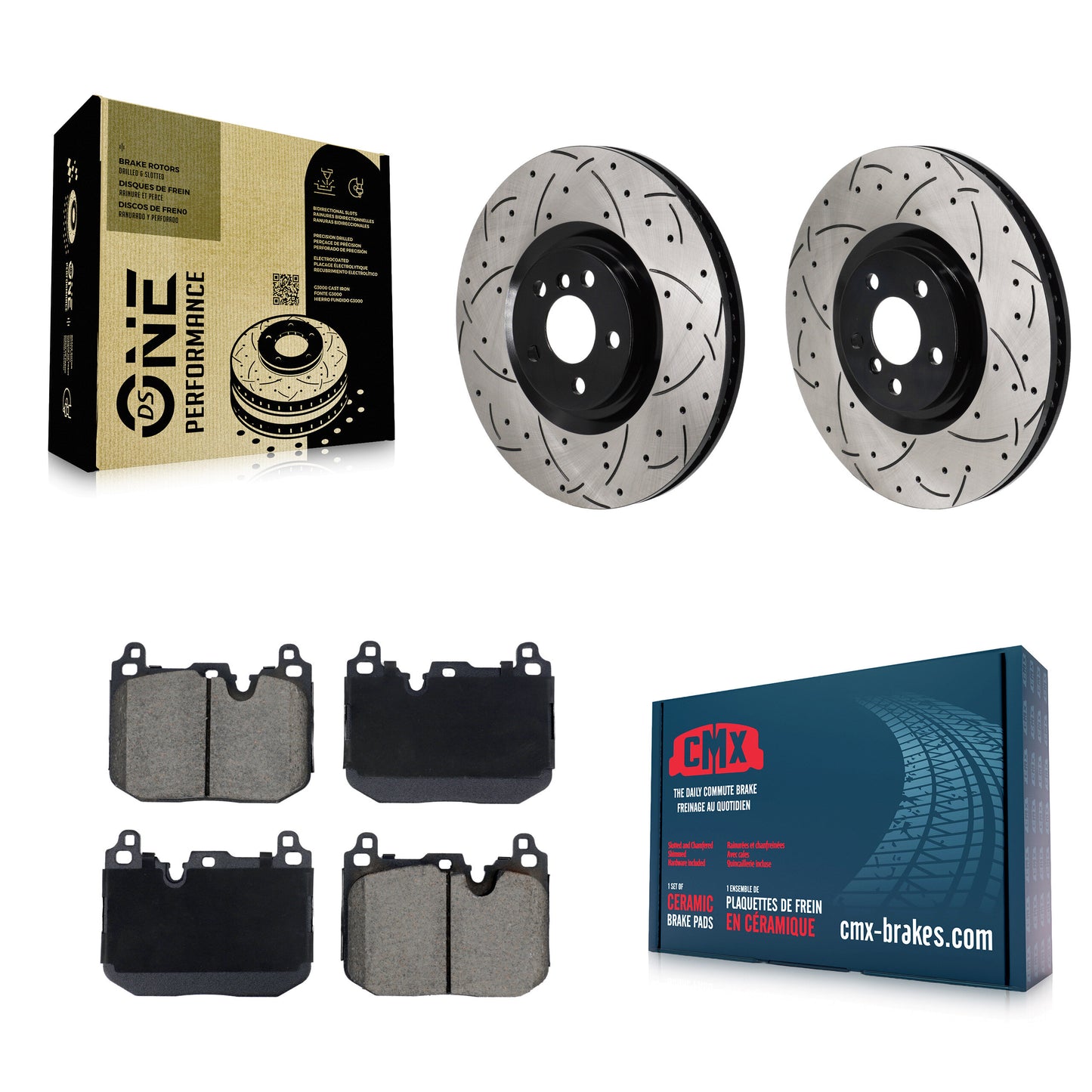 [Avant] Disque et plaquette de frein pour Mini Cooper Countryman BMW X2 Clubman KDC-101239
